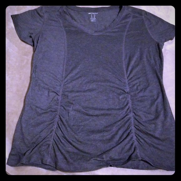 Marika Tops - 5/$20 MARIKA GRAY SHORT SLEEVE TEE